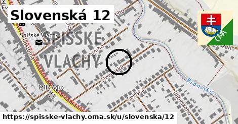 Slovenská 12, Spišské Vlachy