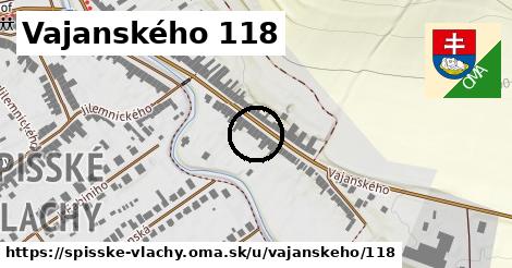 Vajanského 118, Spišské Vlachy