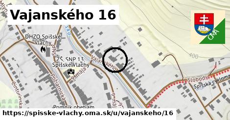 Vajanského 16, Spišské Vlachy