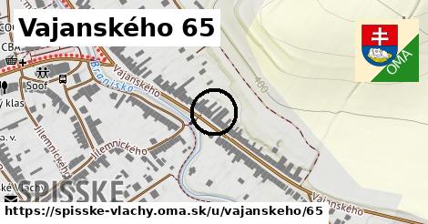 Vajanského 65, Spišské Vlachy