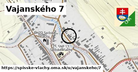 Vajanského 7, Spišské Vlachy