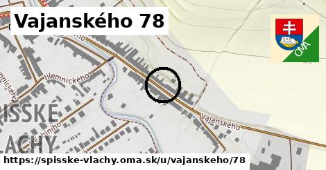 Vajanského 78, Spišské Vlachy