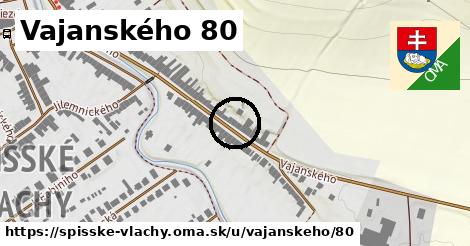 Vajanského 80, Spišské Vlachy