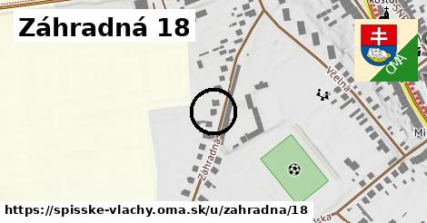 Záhradná 18, Spišské Vlachy