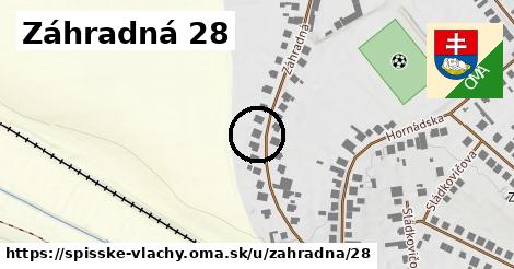 Záhradná 28, Spišské Vlachy