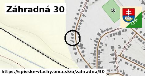 Záhradná 30, Spišské Vlachy