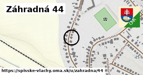 Záhradná 44, Spišské Vlachy