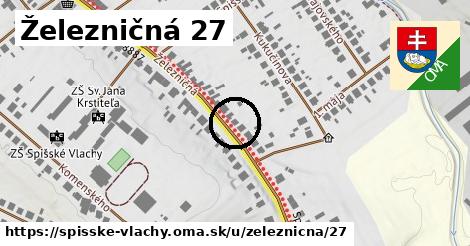 Železničná 27, Spišské Vlachy