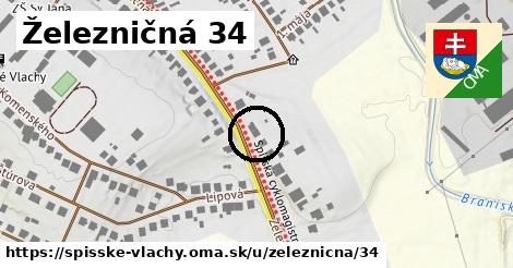 Železničná 34, Spišské Vlachy