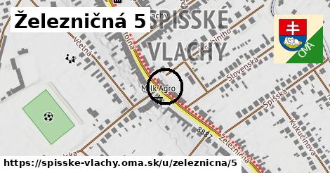 Železničná 5, Spišské Vlachy