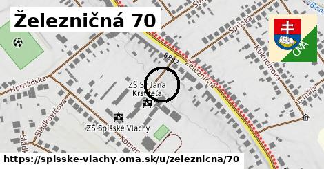 Železničná 70, Spišské Vlachy