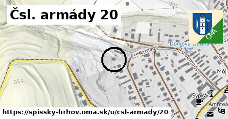 Čsl. armády 20, Spišský Hrhov