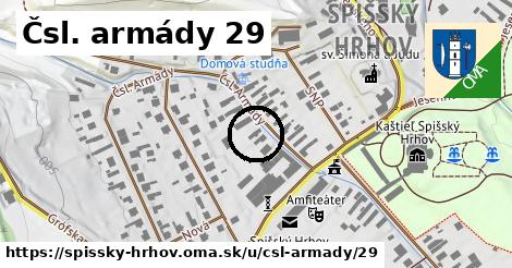 Čsl. armády 29, Spišský Hrhov