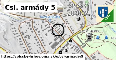 Čsl. armády 5, Spišský Hrhov