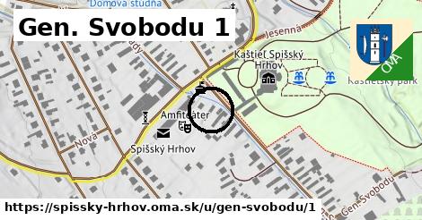 Gen. Svobodu 1, Spišský Hrhov