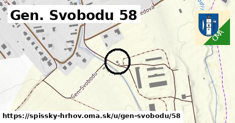 Gen. Svobodu 58, Spišský Hrhov