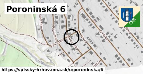 Poroninská 6, Spišský Hrhov
