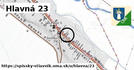 Hlavná 23, Spišský Štiavnik