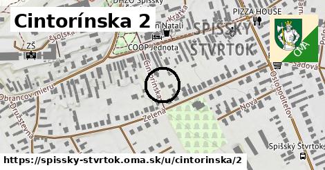 Cintorínska 2, Spišský Štvrtok