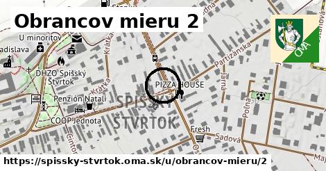 Obrancov mieru 2, Spišský Štvrtok