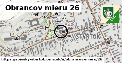 Obrancov mieru 26, Spišský Štvrtok