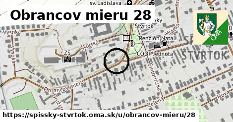 Obrancov mieru 28, Spišský Štvrtok