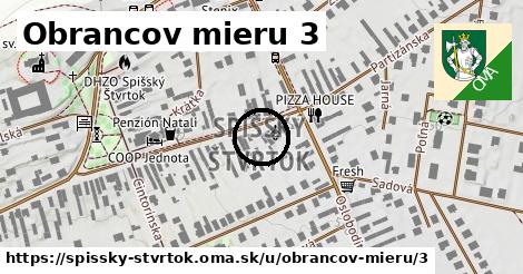 Obrancov mieru 3, Spišský Štvrtok