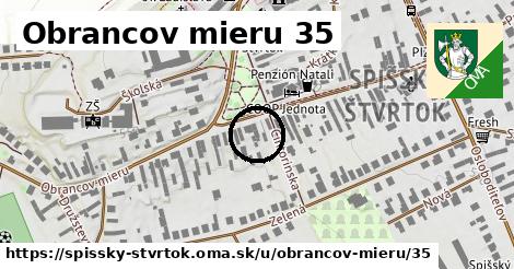 Obrancov mieru 35, Spišský Štvrtok