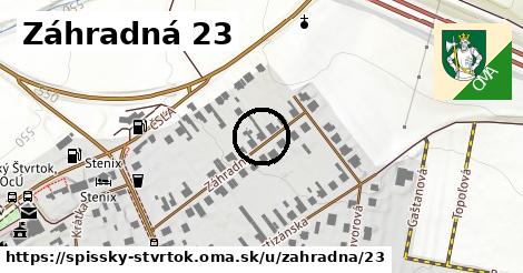 Záhradná 23, Spišský Štvrtok