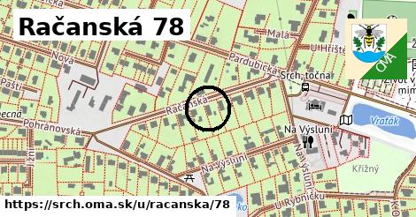 Račanská 78, Srch