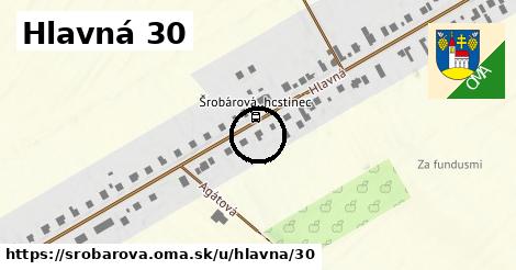 Hlavná 30, Šrobárová