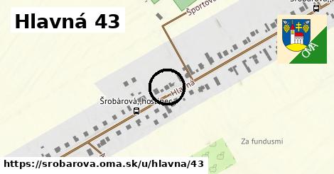 Hlavná 43, Šrobárová