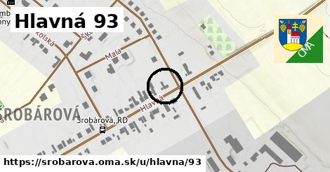 Hlavná 93, Šrobárová