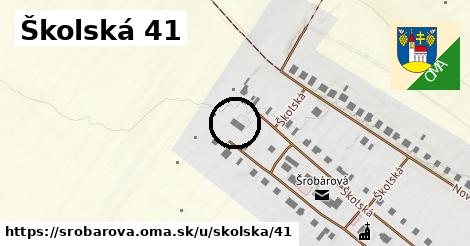 Školská 41, Šrobárová