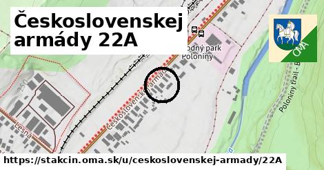 Československej armády 22A, Stakčín