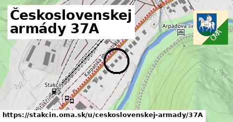 Československej armády 37A, Stakčín