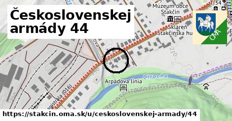 Československej armády 44, Stakčín