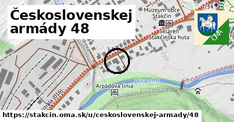 Československej armády 48, Stakčín