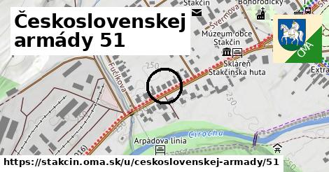 Československej armády 51, Stakčín