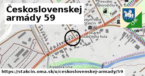 Československej armády 59, Stakčín