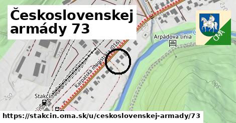 Československej armády 73, Stakčín