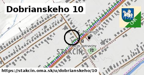 Dobrianskeho 10, Stakčín