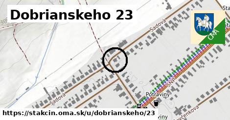 Dobrianskeho 23, Stakčín