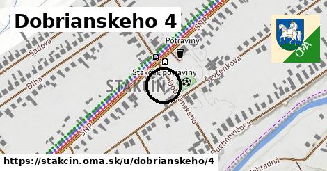 Dobrianskeho 4, Stakčín