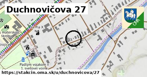 Duchnovičova 27, Stakčín