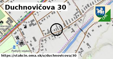 Duchnovičova 30, Stakčín