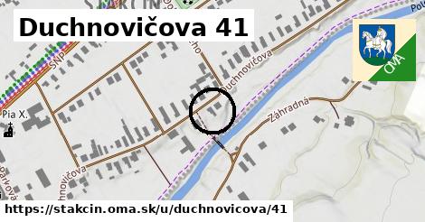 Duchnovičova 41, Stakčín