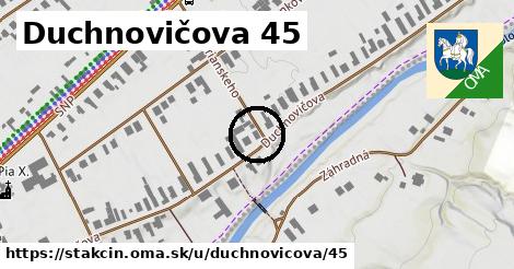 Duchnovičova 45, Stakčín