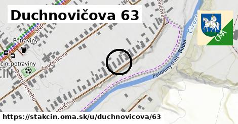 Duchnovičova 63, Stakčín