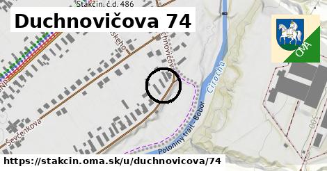 Duchnovičova 74, Stakčín